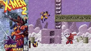 Best Sega Genesis Games of All Time | X-Men 2: Clone Wars (1995 Video Game) | 4K