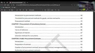Public Procurement  Overview