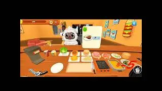 Cooking customer at MCDONALD'S cooking clash VR spontaneous chef in cooking clash/fight cartoon 