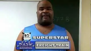 $5 Wrestling: Freight Train vs. Showtime Dynomite + Attack and Reactions - NASW