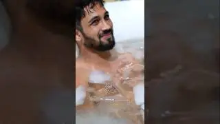 Ice bath + gold reactions = iconic content 🥶🎬#UMumba | #आमचीMumba