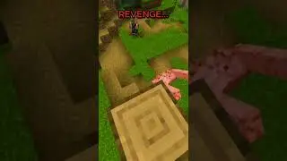 Minecraft Revenge 😈 #minecraft #shorts