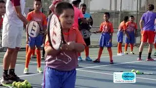 BEHIND THE COURT: CHALLENGER Y PREFECTURA INCENTIVAN A NI&Ntilde;OS DEL GUAYAS