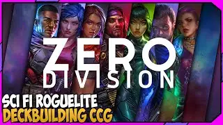 Sci Fi Cyberpunk Roguelite CCG Deckbuilding Game | ZERO DIVISION