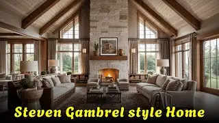 Steven Gambrel Style Home Interior Design | Bold Color, Classic Architecture, Bespoke Elegance