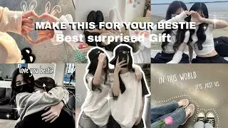Make this for your bestie ✨🎀|| Best Diy surprised Gift with zero budget 🌝👀🤝🏻