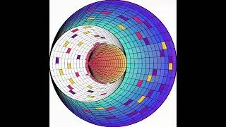 Circular Pattern #fun #relaxingmusic #circular loops #rainbow