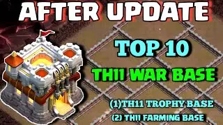New Unbeaten Th11 War Base | Th11 War Base Link 2023 | Th11 Trophy Base | Base Th11 Terkuat
