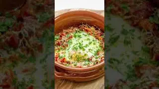 Keto Spanish Baked Eggs &ndash; Easy Breakfast Recipe #keto #shorts