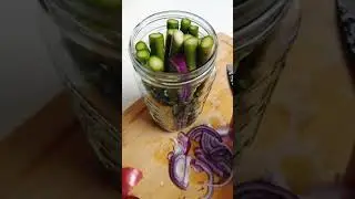 Pickled Asparagus! #pickle #asparagus #recipe #vegetable #veggies #healthy #eatyourveggies
