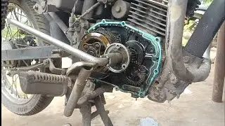 🏍️🛠️ new kick spring change TVS Star City Plus old model
