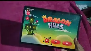 TABLET gaming | Dragon hills | Handcam gameplay/ galaxy tab s7 plus gaming test