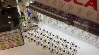 Double Bead Device for Embroidery Machine