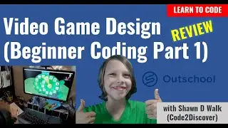Outschool Class Review: Video Game Design (Beginner Coding Part 1)