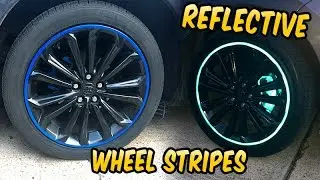 Reflective Wheel stripes - Toyota Corolla S