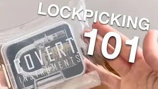 Beginner Lockpicking with the Covert Instruments FNG set!