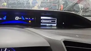 2012 Honda Civic Oil Change Maintenance Light Reset Turn Off