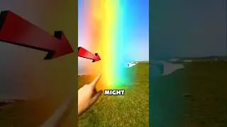 Он попытался дотронуться до радуги, но это была огромная ошибка⁉️🤯