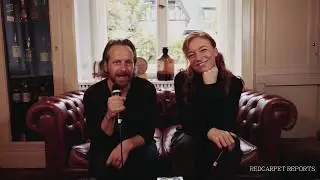 Marleen Lohse und Fabian Busch im Gespr&auml;ch