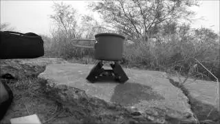Quick Demonstration of UST's Folding Stove 1.0