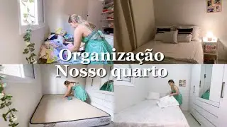 AGORA TEMOS CAMA😃✨ORGANIZEI O GUARDA-ROUPA/ VLOG ROTINA #rotine 