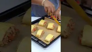 BAKE FISH ROLLS WITH ME AS A CUISINE CHEF