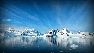 Arctic wind, ice cracking, penguins - cold sound to cool you down