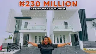 Inside a ₦230 Million ($270,000) 4 Bedroom Beautiful Duplex In Chevron