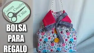 Como hacer 1 🎄BOLSA PARA REGALO🎄TUTORIAL paso a paso