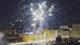 American Fireworks Display Akron Italian Festival 2024