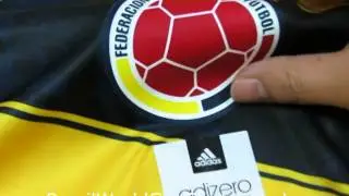 Colombia 2014 World Cup Home Thailand Quality Soccer Jersey