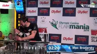 Max Bradarsky Olympic Casino Flair Mania 2014