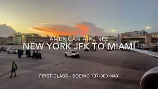 American Airlines AA 2603 New York JFK to Miami Florida