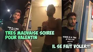 VALENTIN LEONARD SE FAIT VOLER EN SOIREE