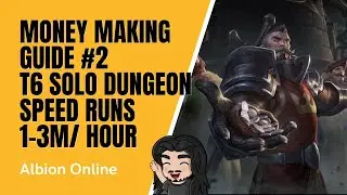 Albion Online: Money Making Guide #2 | Black Zone Solo Dungeon Speed Runs | 1m-3m/ Hour Profit