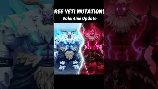 FREE YETI MUTATION?! 😱 Valentine Update Yeti#shorts #roblox#bloxfruits #fyp #muichirotokito#trending
