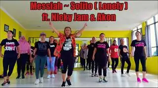 Messiah ft. Nicky Jam & Akon | Solito ( Lonely ) |  Zumba | ZIN RIVA