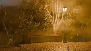 Realistic rain animation #3danimation  #blender3d #3d artist