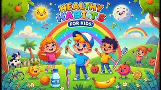 Healthy Habits Song for Kids | Fun & Easy Ways to Stay Happy and Strong