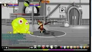 AQW Giant Brain Slime Prime Solo With Rogue Class