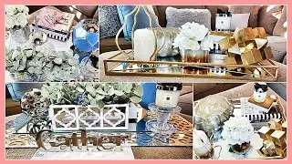 Spring Coffee Table Decor Challenge 2020 || Decor Ideas || Coffee Table Styling