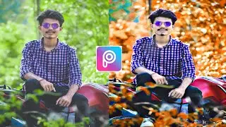 Picsart Moody Orange Photo Editing Tutorial | Picsart Editing | DM EDITZ.