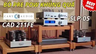 SI&Ecirc;U HOT | PRE AMPLY CARY AUDIO SLP-05 + POWER MONO BLOCK CARY AUDIO CAD-211FE