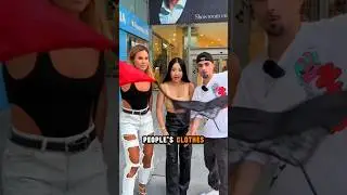 The Craziest Magic Trick: Stealing Clothes in Public