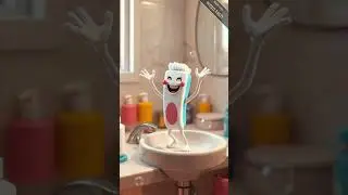Toothbrush Hero! #education #shortsfeed #shortvideo