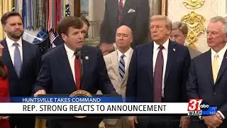 'It's right for national security': Dale Strong on Space Command HQ moving to Huntsville