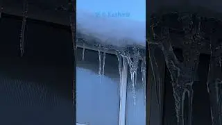 Cold Weather -9* C Temperature kashmir #kashmirparadisebeauty #snow #firstsnow #travel #kashmir