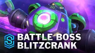 Battle Boss Blitzcrank Wild Rift Skin Spotlight