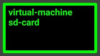 How to access an SD card from a virtual machine?