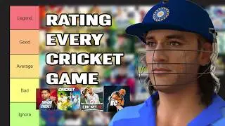 Cricket games - Ranking Every Greatest to Worst  - Best Cricket Gaming Creator Rating Review Games